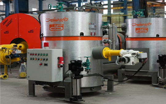 بویلر بخار عمودی